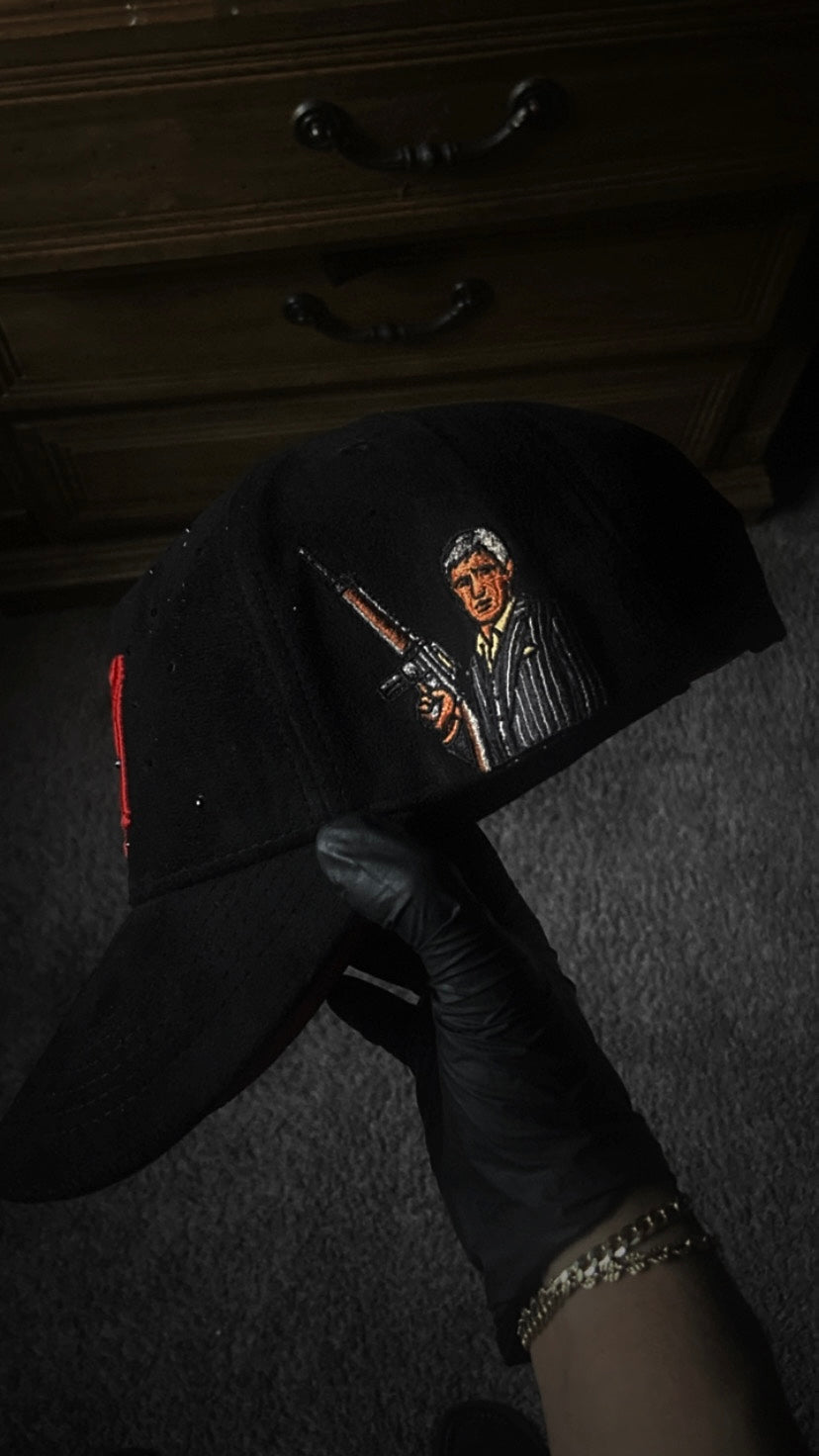 Scarface Rhinestone Hat